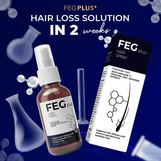 FEG Plus Hair Growth Spray - 100% Original - For Men & Women