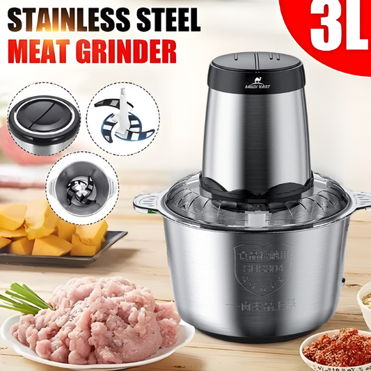 Stainless Electric Meat Chopper Vegetable Grinder